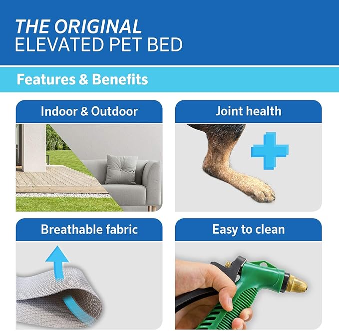 Original Pet Bed Replacement Cover - Brunswick Green - Small (35" x 22")