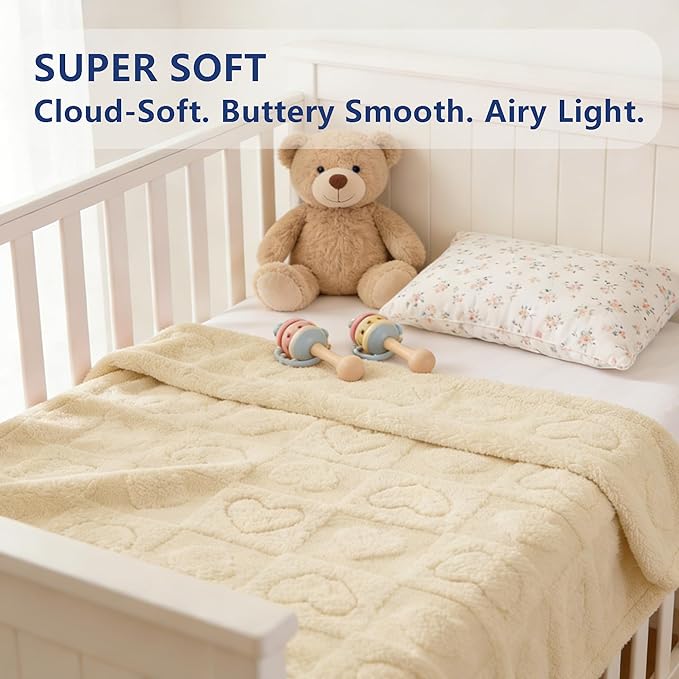 gogobunny Pet Blanket for Dogs Cats, 300GSM Ultra Soft Coral Fleece Blanket, Washable Small Dog Cat Blanket, Calming Crate Mat, Furniture Protector for Couch Bed Car Seat, Beige, 30x40IN