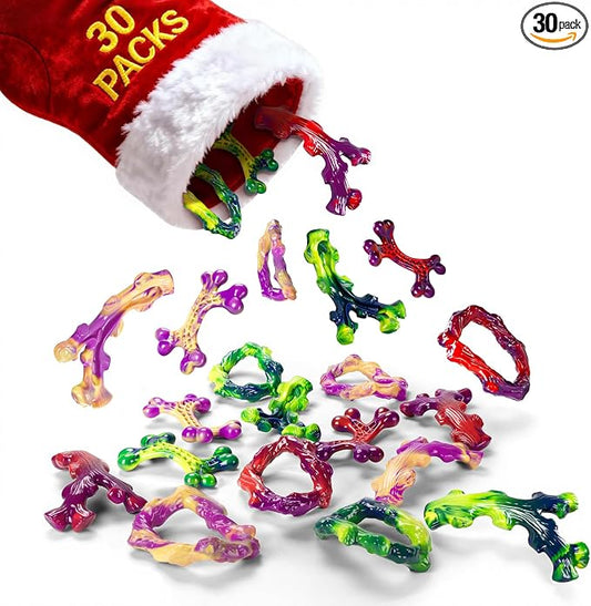 Frienhund 30-Pack Dog Toys for Aggressive Chewers: Indestructible Dog Toys for Large Dog, Package for All Furry Friends, Indestructible Dog Toy for Aggressive Chewers