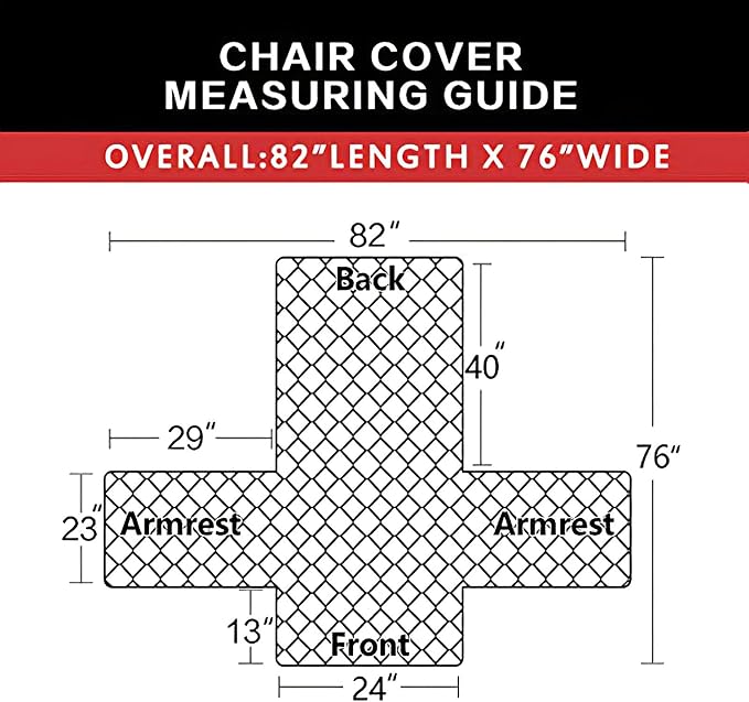 Easy-Going Chair Sofa Slipcover Reversible Sofa Cover Water Resistant Couch Cover Furniture Protector Cover with Elastic Straps for Pets Kids Children Dog Cat (Chair, Green/Christmas Red)