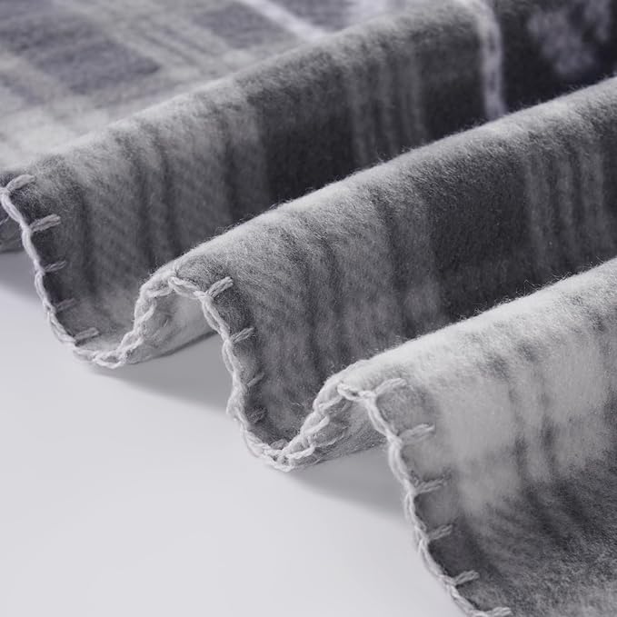 CAI TENG Christmas Blankets Bulk 50 X 60 inch Fleece Throw Blanket 6 Pack Printed Blankets Christmas Decoration Small Throw Sofa Home Gift Grey