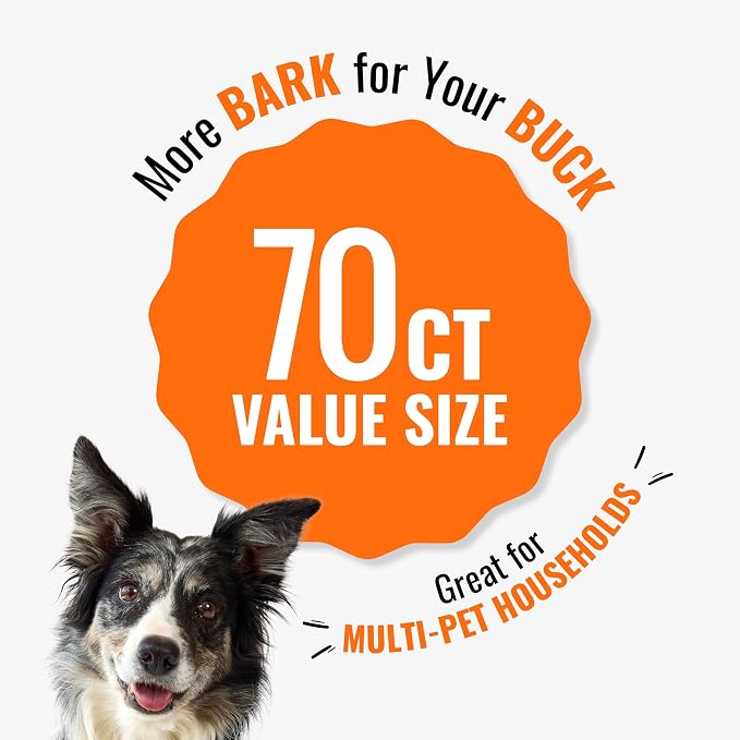 Good 'n' Fun Twists Long-Lasting Dog Treat, With Real Proteins, Beef Hide and Premium Chicken, Supports Dental Health, Mental Stimulation, 70 count