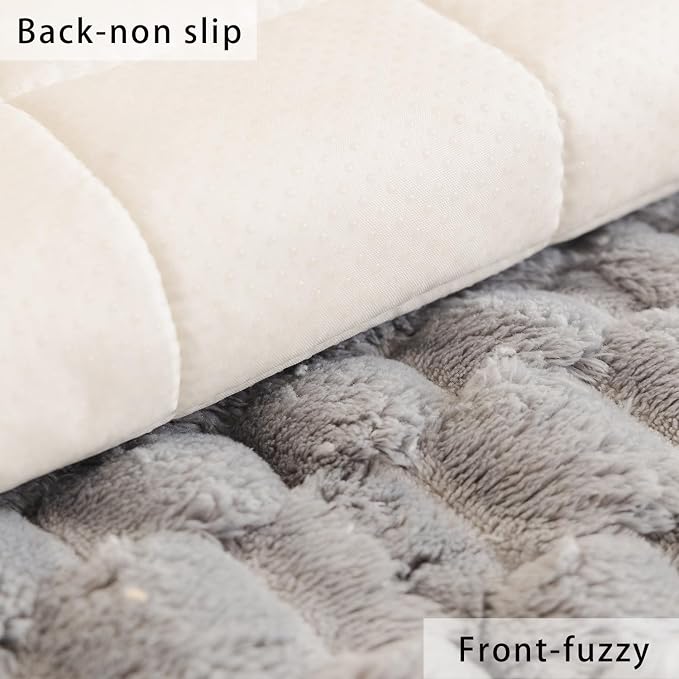 Gumfolk Plush Pet Sofa Covers for Dogs Washable Couch Protector for Cushion, Dog Friendly Furniture Covers Protector