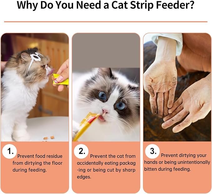 2pcs Cat Strip Feeders, Kitten Strip Squeeze Spoon for Wet Food and Liquid Snack, Cat Lickable Puree Treat Food Dispenser Pet Food Mixing Spoon Feeding Scoop for Pets (Blue & Green)