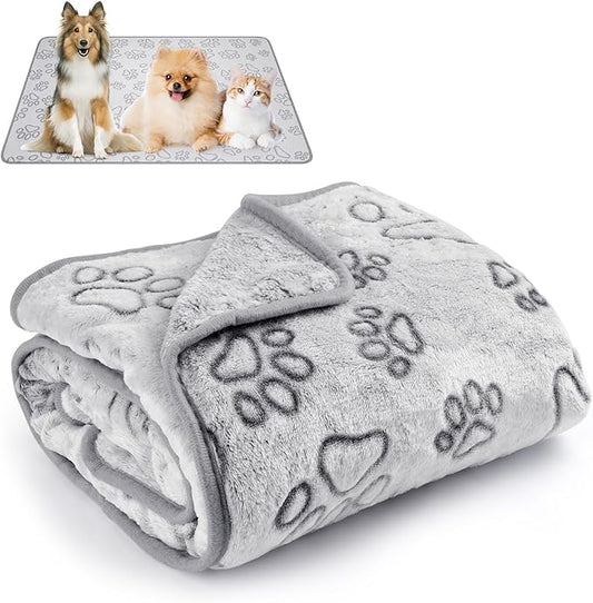 Dog Blankets for Small, Medium Dogs, Puppy Blanket Washable, Dogs Essentials for Puppies, Cat (1, 63" x 40")