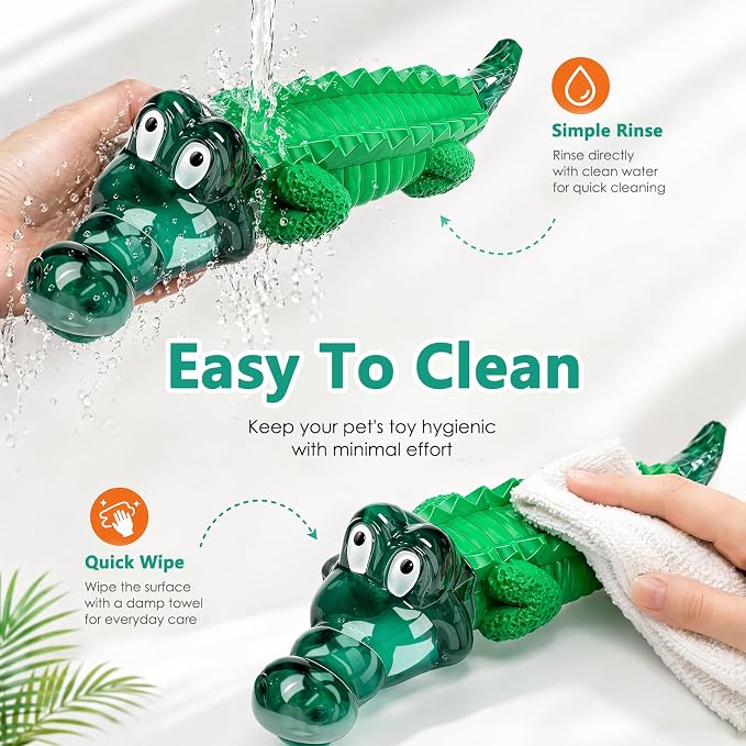 Fuufome Tough Dog Chew Toys for Small & Medium and Large Dogs，Long-Lasting Chew Toys for Gentle to Moderate Chewers, Great for Indoor & Outdoor Play, Easy to Clean