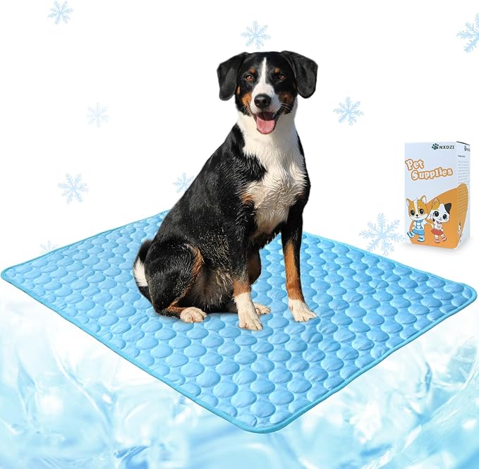 Dog Cooling Mat for Dogs, Pet Cooling Pad Bed for Dog Easy Washable for All Types of Pets and Perfect for Both Indoor and Outdoor Use, Including Car Seats 40" x 28"