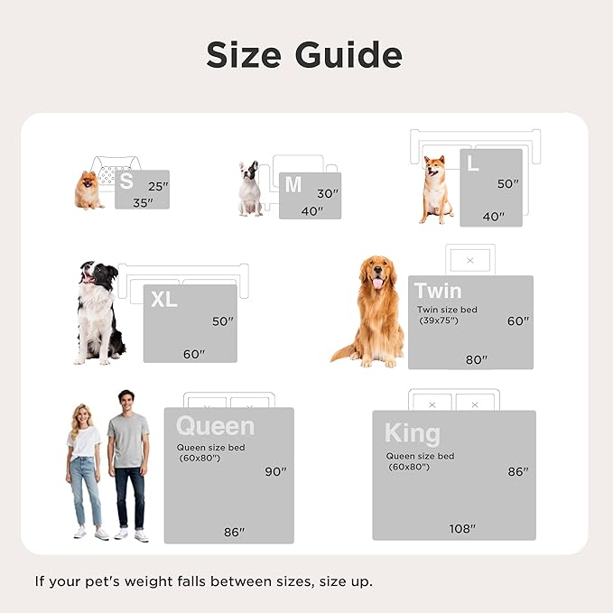 Bedsure ComfyFleece™ Waterproof Dog Blankets for Medium Dogs - Soft Puppy Cat Blanket Corduroy Fleece Washable, Cozy Calming Reversible Furniture Protection for Pet Kitten Doggy,30"x40", Blush Pink