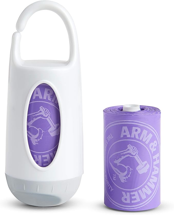 Munchkin® Arm and Hammer Diaper Bag Dispenser and 24 Diaper Disposal Bags