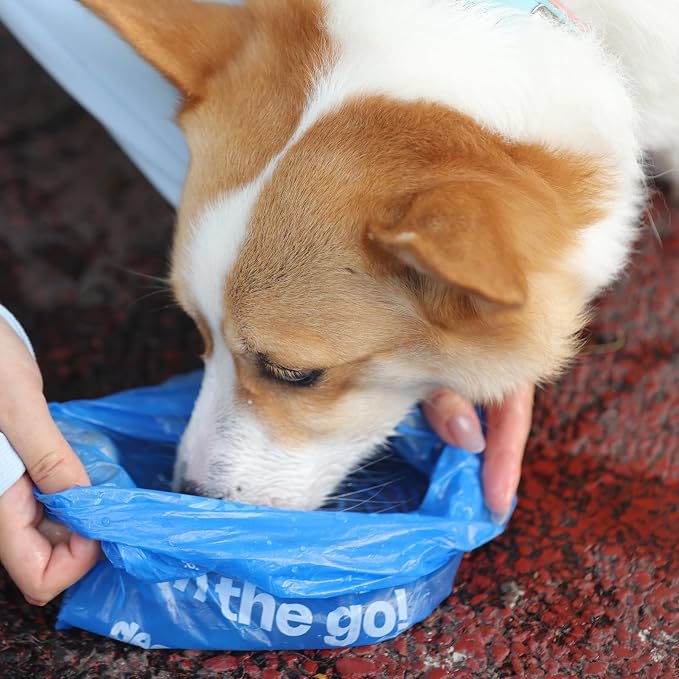 Deo Doo Dog Poop Bags with Handles 9 Rolls 108 Counts Big Sizes Leak Proof and Extra Thick Waste Bags Refill Rolls for Walking Small Medium Large Dogs Cats Litter With Holder Iris Scented