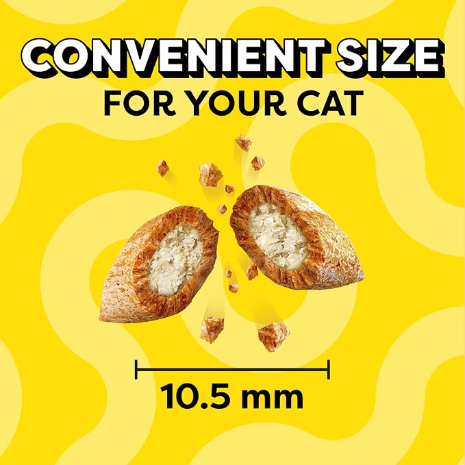 Temptations Cat Treats, Classic Crunchy and Soft Cat Treats, Tantalizing Turkey Flavor, 3 oz. Pouch (Pack of 12)