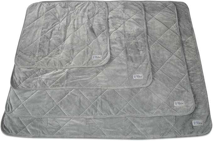 PetFusion Premium Dog & Cat Blanket | Ultra Soft, Available in Plush or Quilted; 2 Colors (Grey; Brown) | Perfect Blanket for Small Dogs & Large Dogs