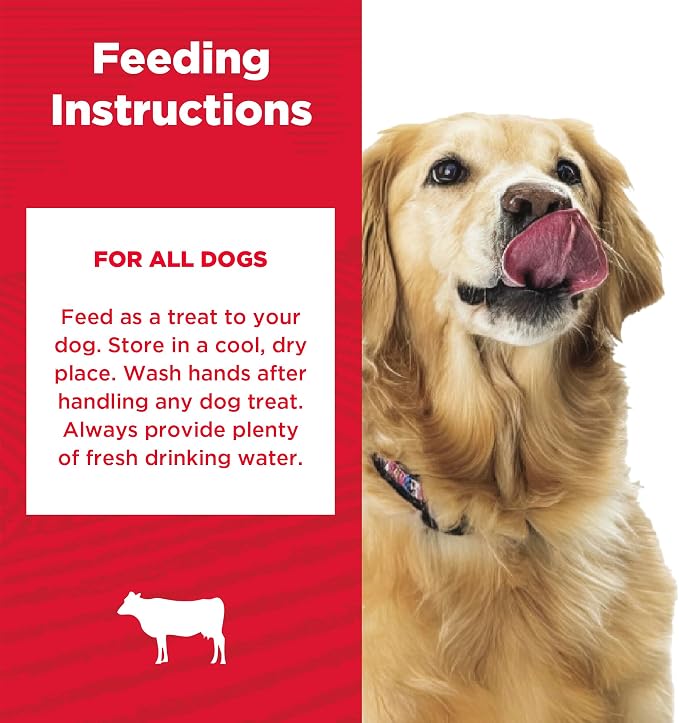 Country Kitchen Rawhide Free Beef Rings Dog Chews, Made with Real Beef, Highly Digestible, Gluten Free, 7 Count
