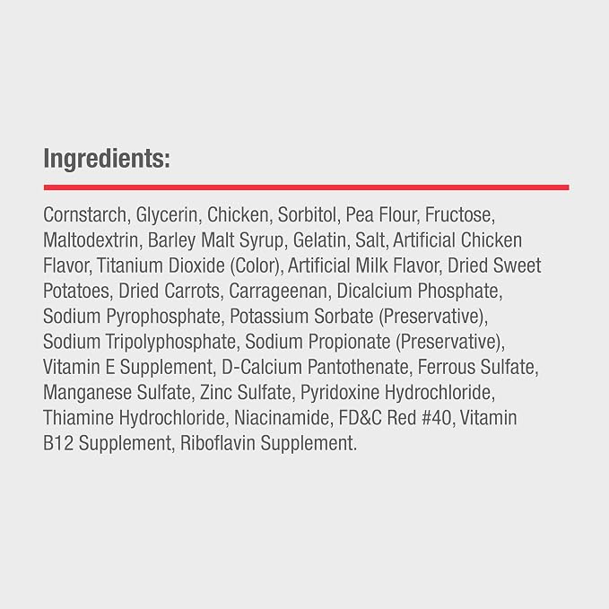 DreamBone Chicken Mini Bone Dog Treats, Daily Rawhide-Free Chew, Digests Safely and Completely, With Real Protein, Chicken and Veggies, 24 count