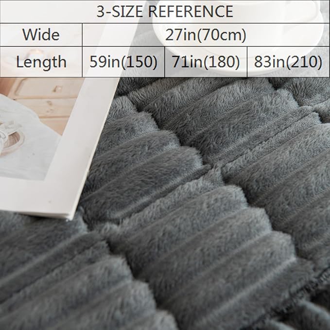 Gumfolk Pet Couch Covers for Sofa Slipcovers Couch Protector for Dogs Washable Cushion Cover, Sofa Pad Blanket Furniture, Dark Grey, 27in*83in