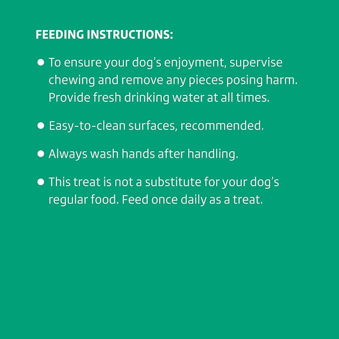 Wonder Bound Beef Flavor Dental Sticks for Large Dogs (Over 30 lbs), 6-Ridge Shape for Plaque & Tartar Control, Freshens Breath, Formulated with Vitamin C, 40 Count (Pack of 2)