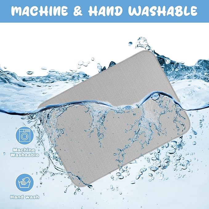 Buvlnee Summer Dog Cooling Mat Washable Ice Silk Self Cool Pad for Small Medium Large Dogs and Cats, Pet Sleeping Pad for Crate, Bed, Indoor & Outdoor Floor, Car Seats