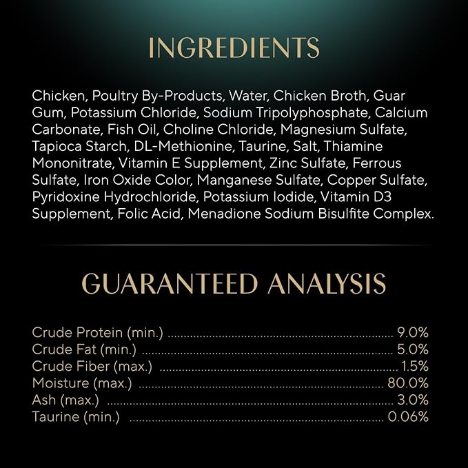 Sheba Perfect Portions Wet Cat Food Pate Savory Chicken Entree, 2.6 oz. Twin-Pack Trays, Cat Food Wet Recipe (24 Count, 48 Servings)