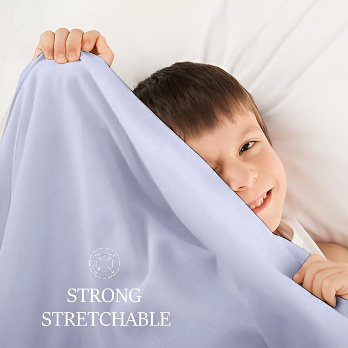 Sensory Bed Sheet for Deep Pressure Therapy – Spandex Bed Sheet – Sensory Compression Blanket for ADHD, Autism – Breathable & Hypoallergenic, Grey, Queen Size