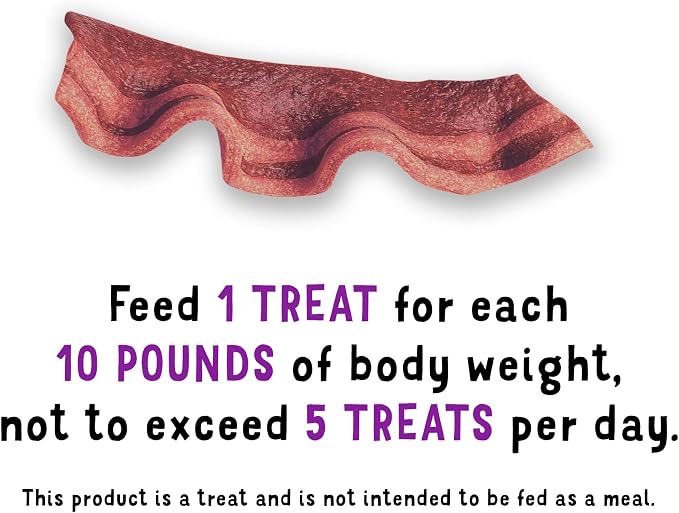 Purina Beggin' Strips with Real Meat Dog Treats with Bacon and Beef Flavors - 26 oz. Pouches,(Pack of 4)