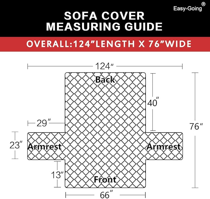 Easy-Going Reversible Couch Cover Soft Mat Sofa Size, Chocolate/Beige | Stain and Tear Resistant Suitable for 3 Cushion Couch Washable Water Resistant Non-slip Furniture Protector Cover for dogs