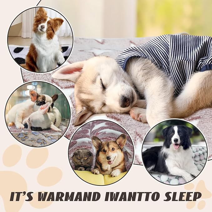 YedsIntu 6 Pcs Washable Guinea Pig Blankets Absorbent Small Animal Fleece Bedding Cage Liners Reusable Pet Pee Pad Sleep Mat Pad Cover for Hamster Ferret Rabbit Chinchilla Hedgehog (24" x 35")