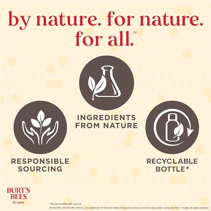 Burt's Bees for Pets Itch Relief Spray for Dogs, Manuka Honey & Chamomile, Soothes Itchy Skin Between Baths, Naturally Derived, No Artificial Fragrances, Sulfates or Colorants, 10 Fl Oz
