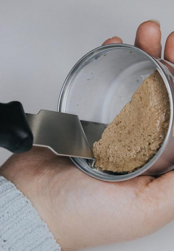 for Pets - Premium Stainless Steel Food Spatula for Easy Pet Feeding