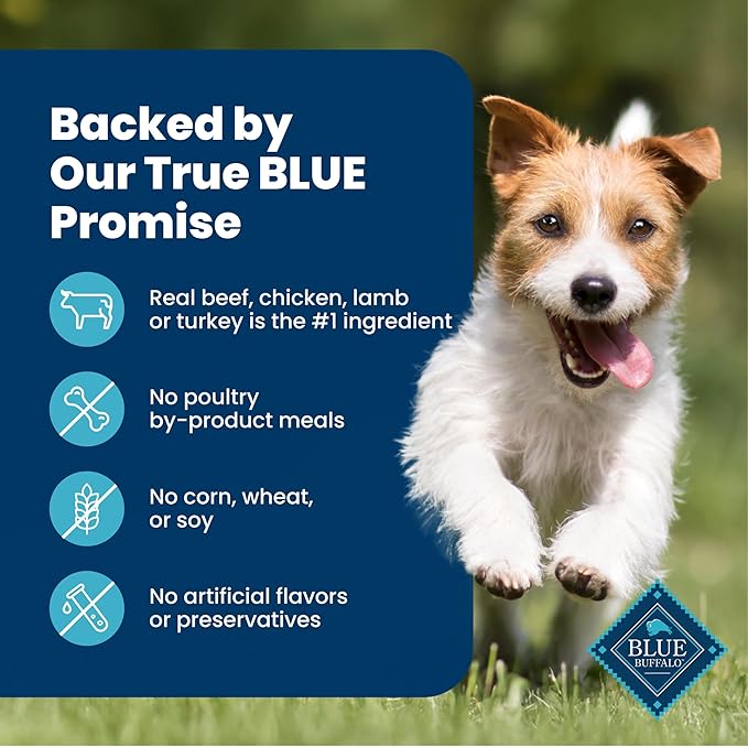 Blue Buffalo Delectables Variety Pack Natural Wet Dog Food Topper (Chicken, Beef, Turkey & Lamb) in Gravy with Natural Ingredients, Vitamins & Minerals, 3-oz. Each (24 Pouches)