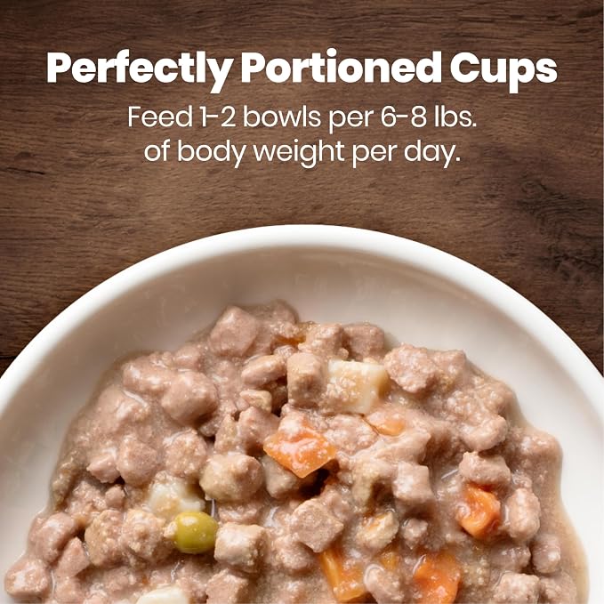 Blue Buffalo Delights Rotisserie Chicken Flavor Natural Grain Free Wet Dog Food for Small Breed Dogs in Hearty Gravy with Natural Ingredients, Vitamins & Minerals, 3.5-oz. Each (12 Cups)