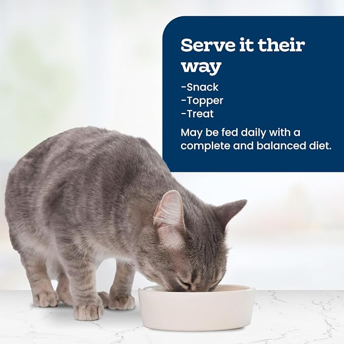 Blue Buffalo Tastefuls Purées Variety Pack Wet Cat Food Complement (Salmon, Chicken, Tuna, Beef) Made with Natural Ingredients, for All Life Stages, 3-oz. Resealable Pouches (12 Count)