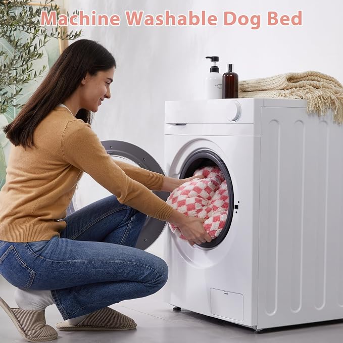 BFPETHOME Dog Beds for Large Dogs, Orthopedic Dog Bed for Medium Large Dogs,Big Waterproof Couch Pet Bed with Removable Washable Cover