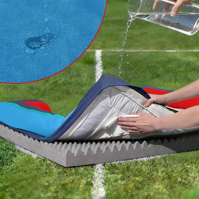 Comfort Expression Orthopedic Dog Bed for Extra Large Dogs 45x35 Inch, Waterproof Egg Crate Foam XL Pet Bed with Bolsters, Dog Couch with Washable Cover & Non-Slip Bottom, Philadelphia