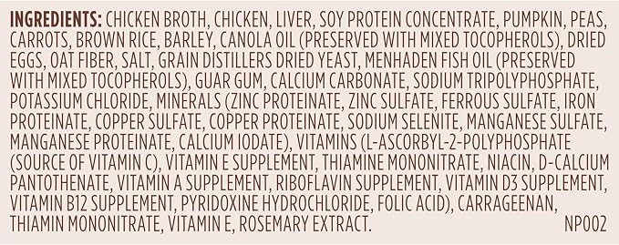Nutrish Rachael Ray Wet Dog Food Chunks in Gravy Real Chicken & Veggies Recipe, 13 oz. Can, 12 Count
