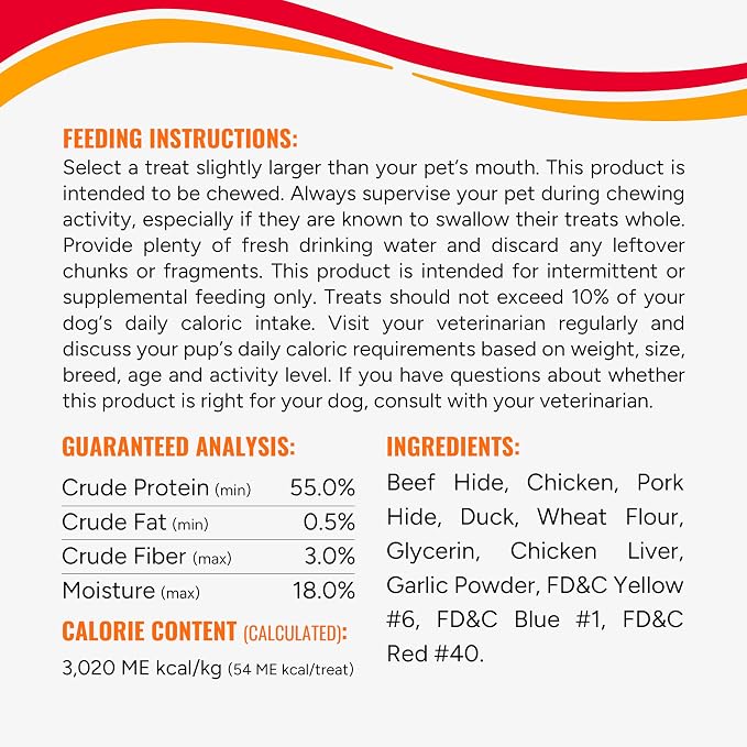 Good N Fun Triple Flavor Kabobs Chews for All Dogs, Treat Your Dog to Chews Made from Beef Hide, Real Chicken, Pork Hide, Duck and Chicken Liver, 18 Count (Pack of 2)