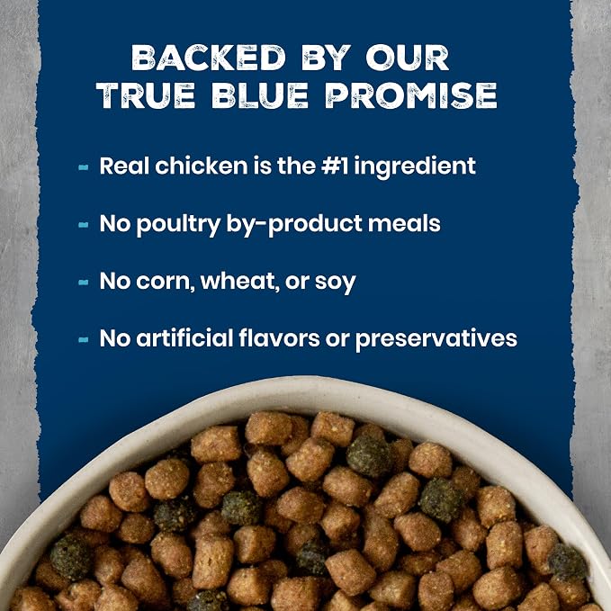 Blue Buffalo Wilderness Chicken Natural High-Protein Grain-Free Dry Food Hairball & Weight Control for Adult Indoor Cats, Real Chicken First, Antioxidant-Rich LifeSource Bits Support Immunity, 11 lbs.