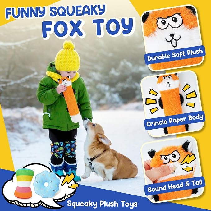 Puppy Toys for Teething, 9 Pack Interactive Dog Toys for Small Dogs, Puppy Chew Toys for Boredom with Rope Toys, Treat Ball and Cute Squeaky Toys