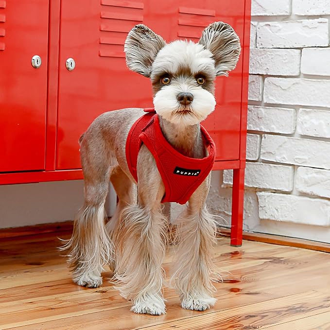 PUPPIA International PUAH305WNXXL Soft Harness B Vest, XX-Large, Wine Red