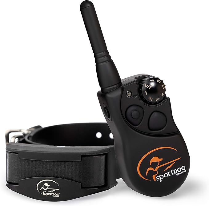 SportDOG YardTrainer 300 Remote Dog Training Collar - 300 Yard Range, 7 Static Levels, Tone & Vibration, DryTek Waterproof, Rechargeable, No-Look Design - Ideal for Yard and Park Training