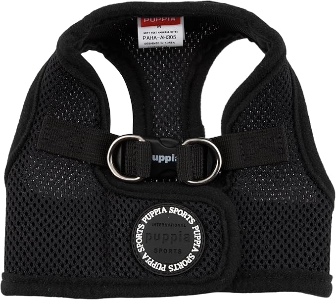 PUPPIA International PUAH305BK3L Soft Vest Harness, 3X-Large