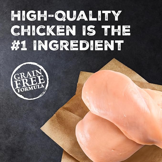 Blue Buffalo Wilderness with Chicken Natural High-Protein Grain-Free Dry Food for Adult Cats 7+, Real Chicken First, Antioxidant-Rich LifeSource Bits Support Immunity in Senior Cats, 5 lbs.