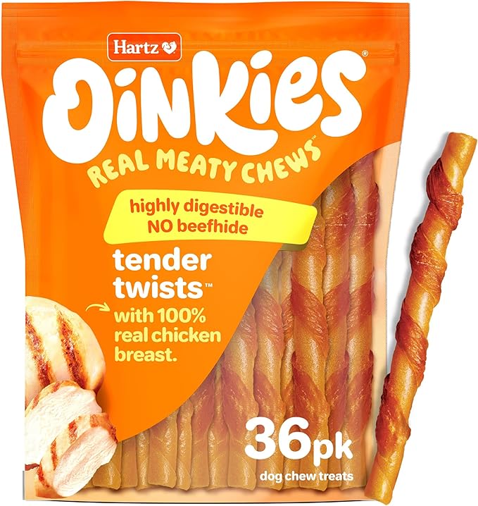Oinkies Chickentastic Tender Twists, 36 Count