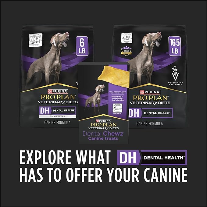 Purina Pro Plan Veterinary Diets OraChews - Large Breed Dental Chews for Dogs - 7 Treats
