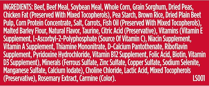Nutrish Real Beef, Pea & Brown Rice Recipe Whole Health Blend Dry Dog Food, 40 lb. Bag, Packaging May Vary (Rachael Ray)
