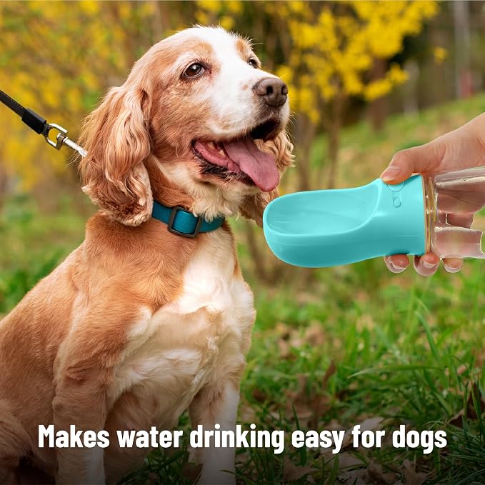 Mr. Pen- Portable Dog Water Bottle, 19 oz, Large, Leak Proof Puppy Water Dispenser with Drinking Feeder for Pets, Outdoor Walking, Hiking, Travel, Not Dishwasher Safe