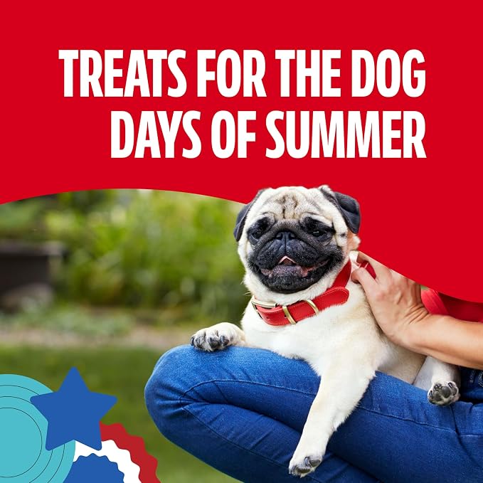 Milk-Bone Mini’s Red, White & Woof Mixed Berry Flavor, Mini Dog Treats, 12 Oz. Bag (Pack of 2)