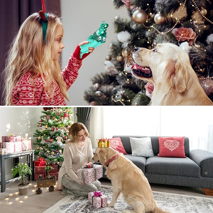 Fuufome Large Dog Chew Toys for Aggressive Chewers： Almost Indestructible Dog Toy to Keep Them Busy & Reduce Boredom-Gift Toys for Small Medium, Large Breed