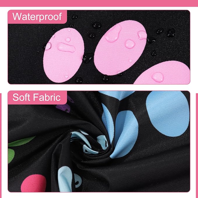 Dog Grooming Waterproof Apron with 2 Pockets, Cute Animals Puppy Dog Pets Apron