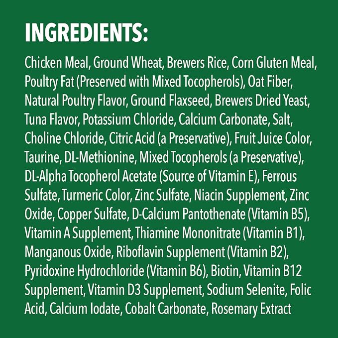 Greenies Cat Treats, Veterinarian-Recommended Adult Natural Dental Cat Treats, Tempting Tuna Flavor, 4.6 oz. Tub (Pack of 2)