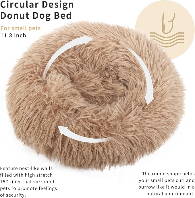 Rabbit Bed for Indoor Bunnies Guinea Pig Bed for Guinea Pig, Bunny, Chinchilla, Ferret, Rabbit and Other Small Pets Brown